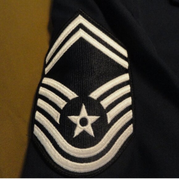 USGI 3 BUTTON USAF AIR FORCE DRESS BLUE MENS sz42/LONG SHADE 1620 JACKET LD 6751 - Picture 4 of 14